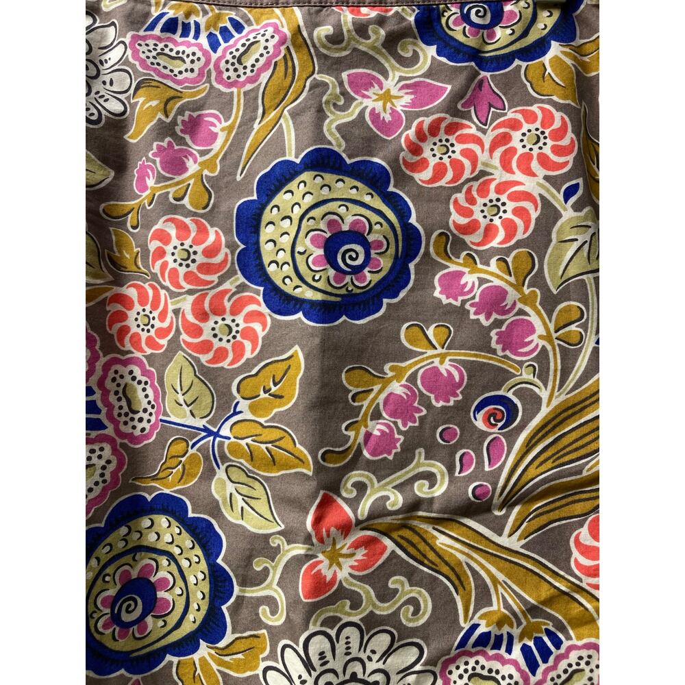 Boden - A Line Party/Intricate Vibrant Floral & Paisley Knee Length Skirt  - 4 - Picture 2 of 8